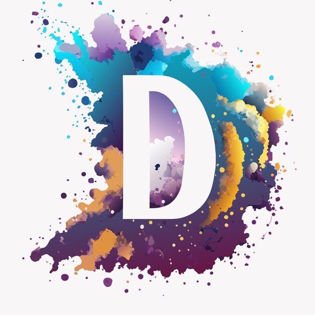 Vector letter d-logo