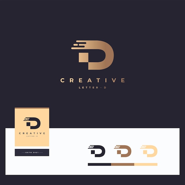 Letter d-logotype