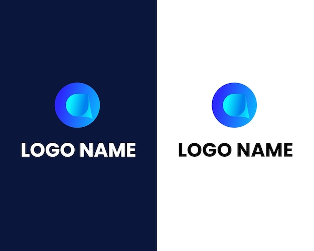 letter d and o modern logo design template