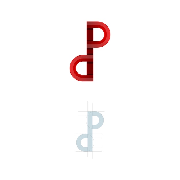 Lettera dp logo design