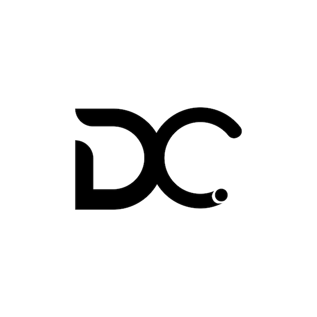 Logo della lettera dc