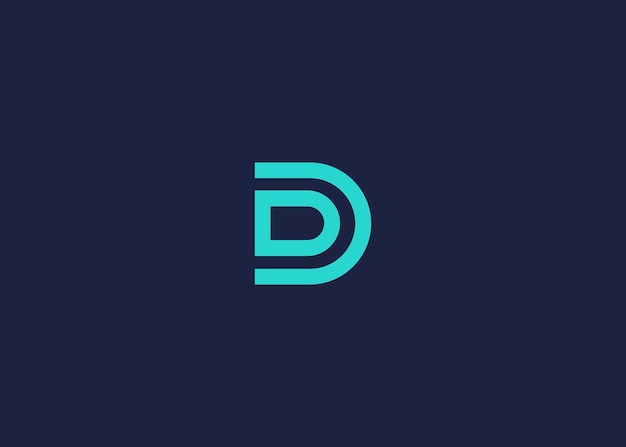 letter dd logo icon design vector design template inspiration