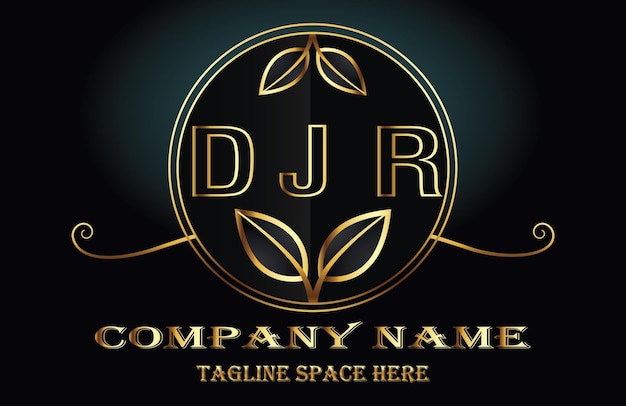 Letter DJR-logo