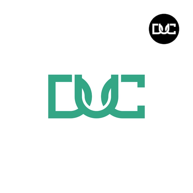 Letter DUC Monogram Logo Design