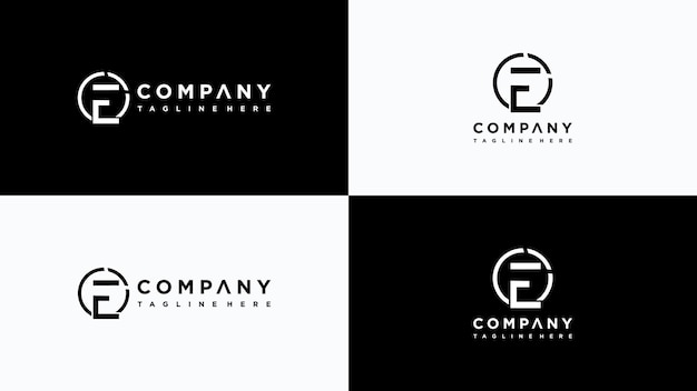 Letter e-logo-ontwerp Premium Vector