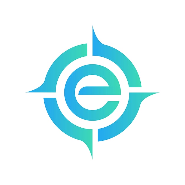 Letter E logo pictogram ontwerp element sjabloon vectorillustratie