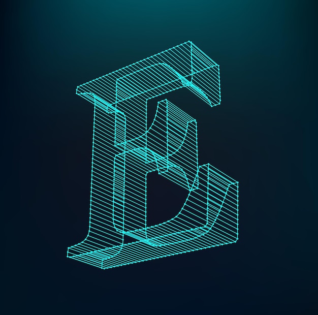 Letter e logotype. neon alphabet