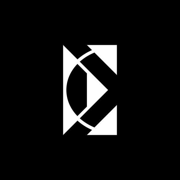 Letter EC-logo ontwerp