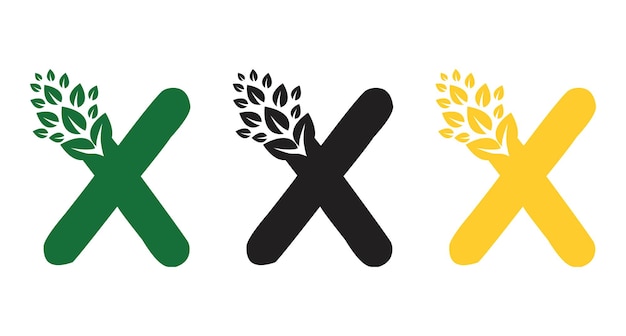Логотипы, используемые для бизнеса, здравоохранения, природы и ферм