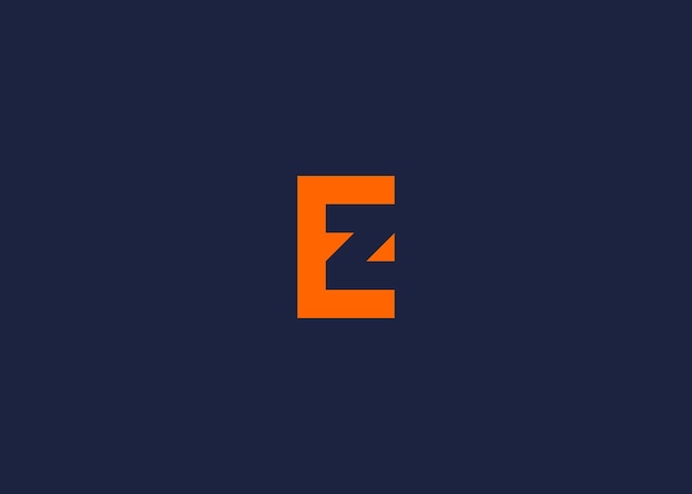 Vector letter ez logo icon design vector design template inspiration