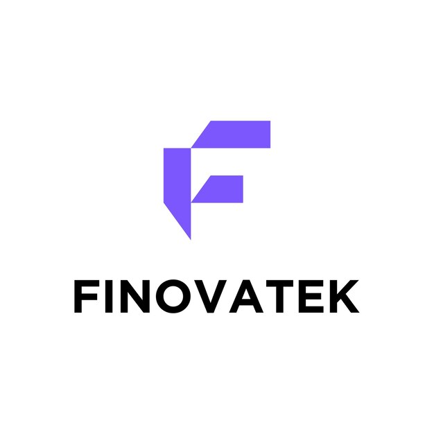 Форма логотипа Finova Finance с буквой F