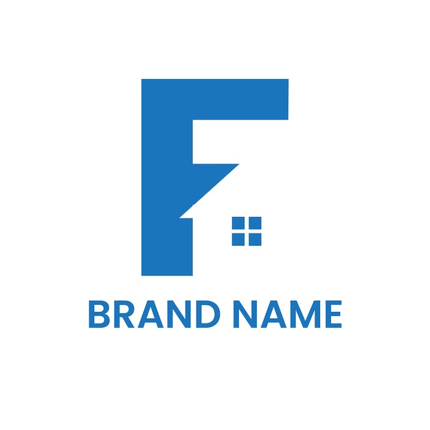 letter F home logo