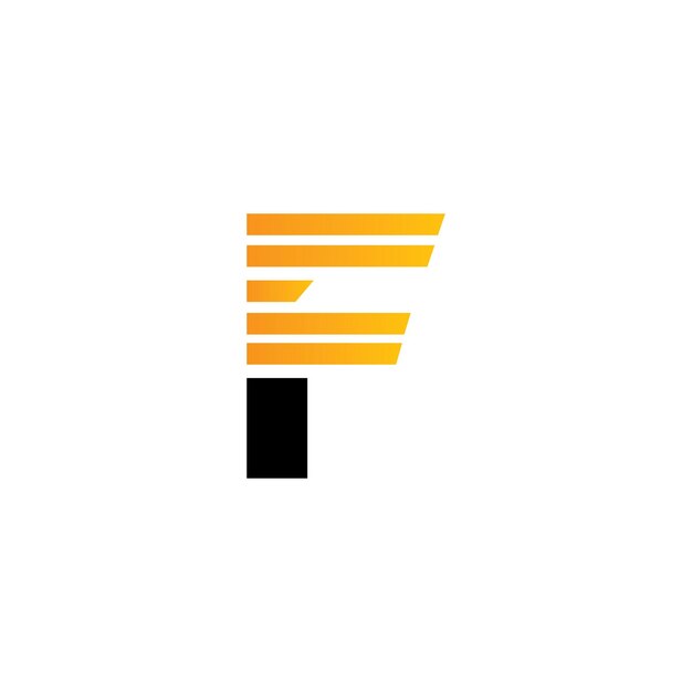 Letter F Logo Design Vector