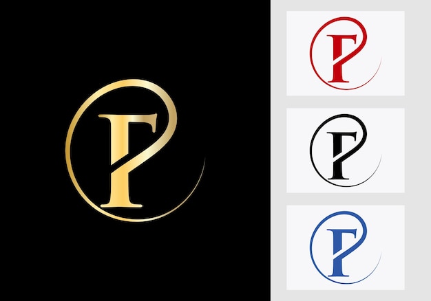 Letter F logo template. Luxury F logotype elegant, royal, spa identity symbol