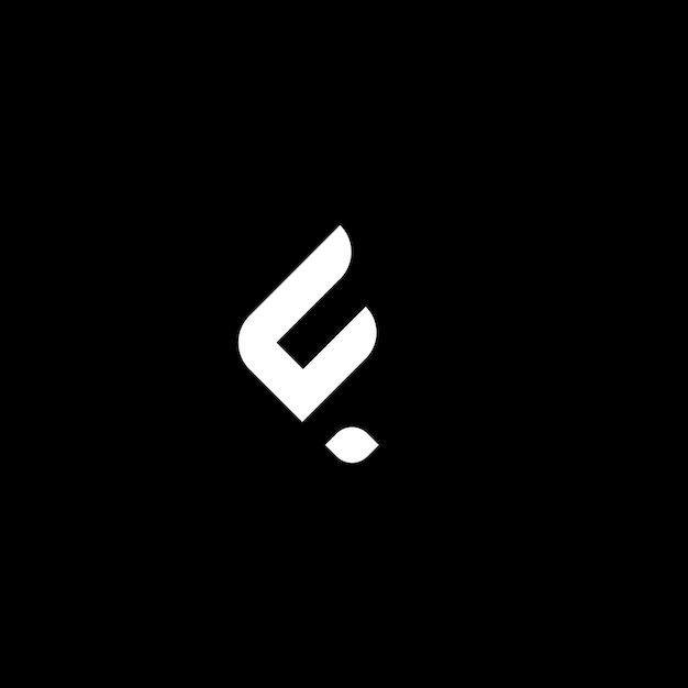 Вектор Шаблон логотипа буквы f