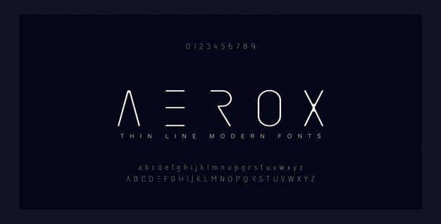 Vector letter font design vector