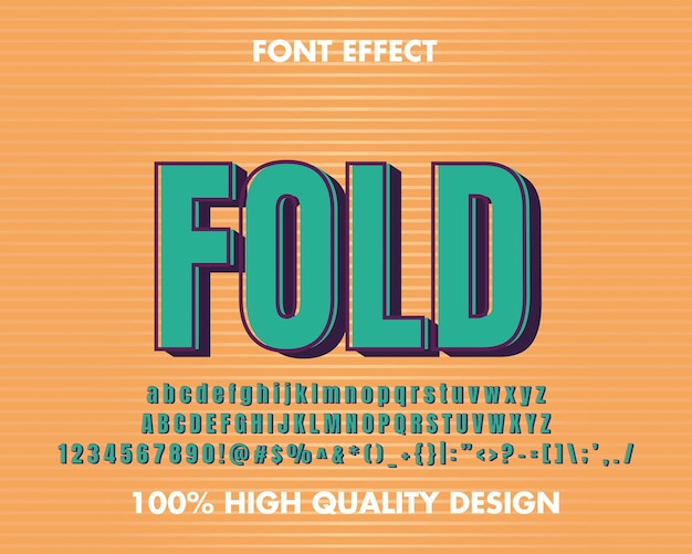 Vector letter font design vector