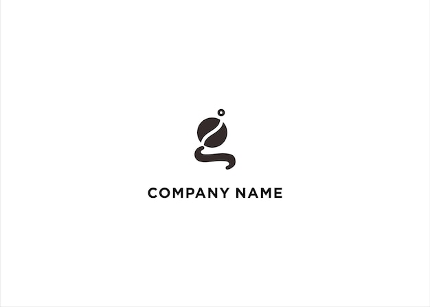 비즈니스용 G 커피 로고
