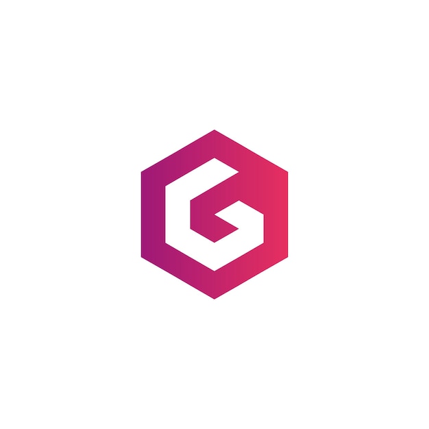 Letter G concept logo icon design template elements