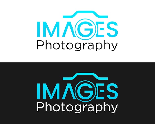 Letter G digital camera wordmark technology logo design