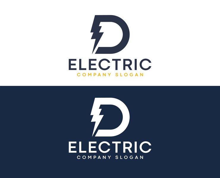 Vector letter g elektrisch logo