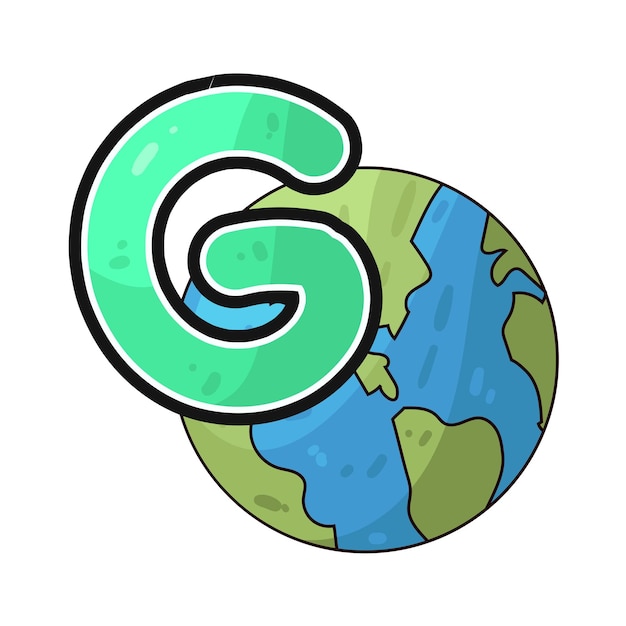 letter g for globe