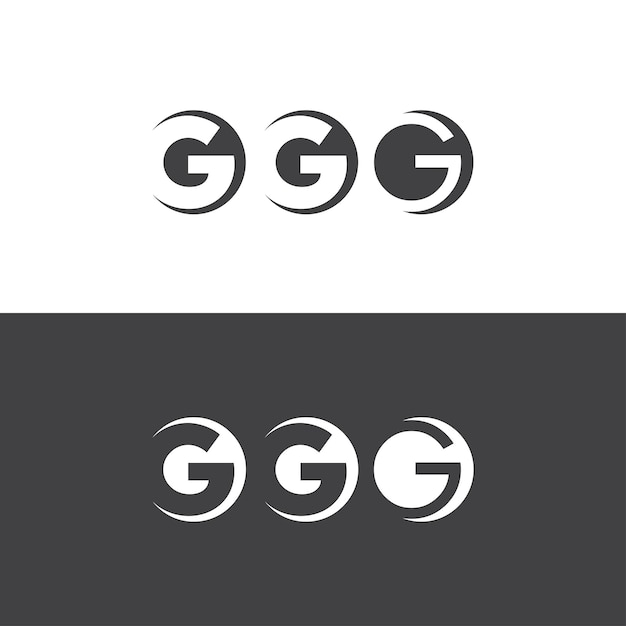 Letter g logo in adobe illustrator