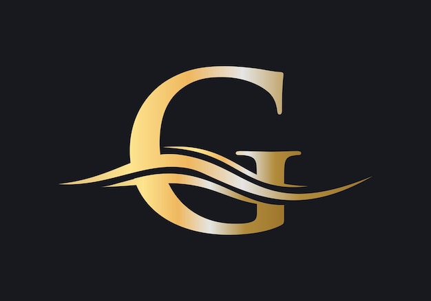 Letter G Logo Design. Luxury G Letter Logotype Sign Vector Template