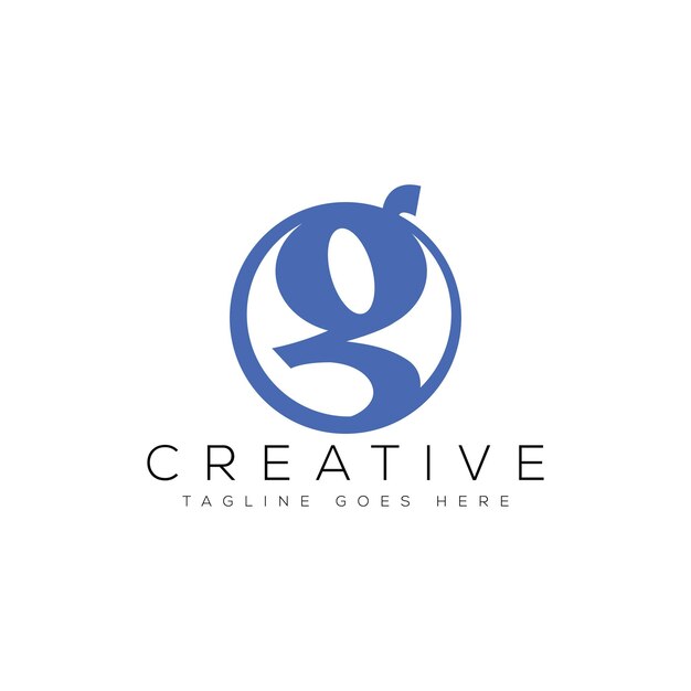 Letter G logo design template vector illustration