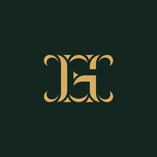 Vector letter g logo design with luxury style