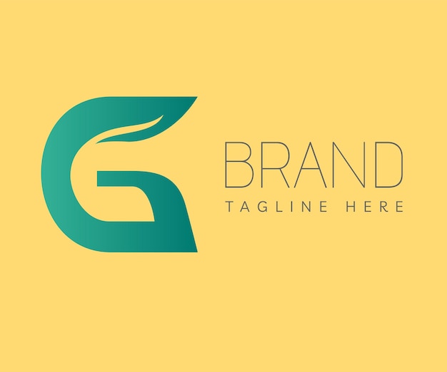 文字 G ロゴ アイコン デザイン テンプレート要素ブランディングとビジネス ロゴに使用可能