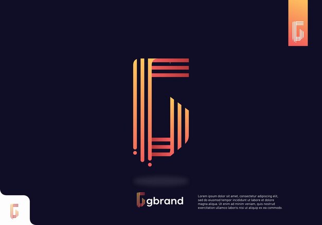 Letter G logo icon design template elements