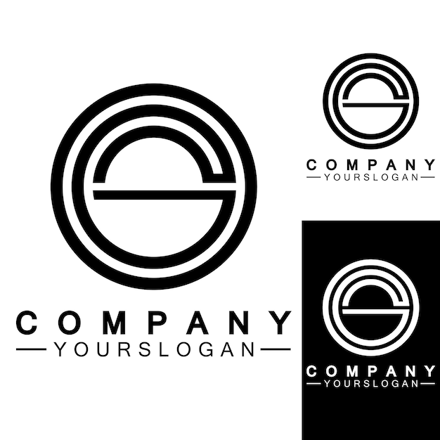 Letter G logo icon design template