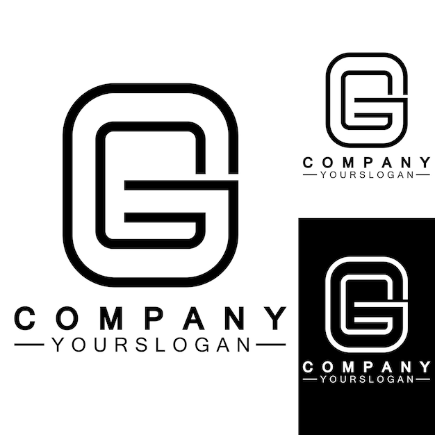 Letter G logo icon design template