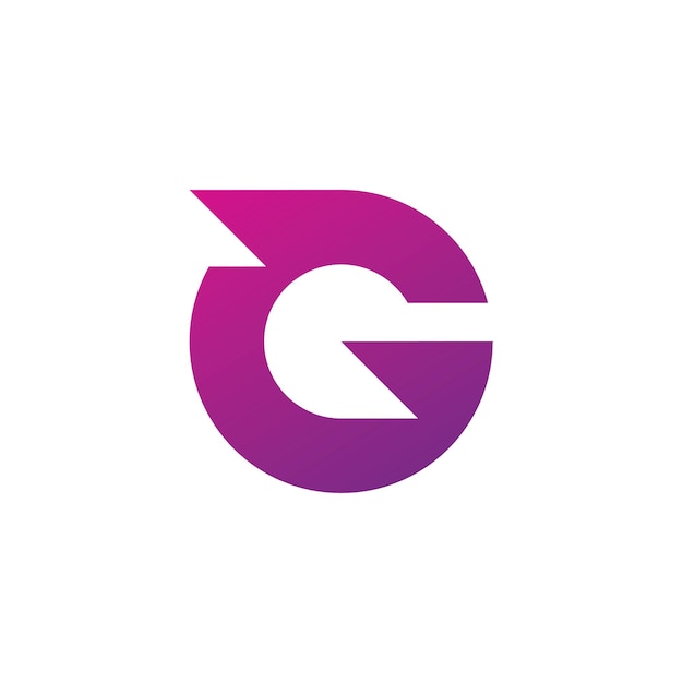 Letter G-logo sjabloon vectorelement