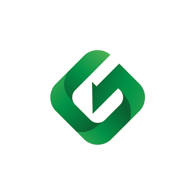 Letter g logo vector