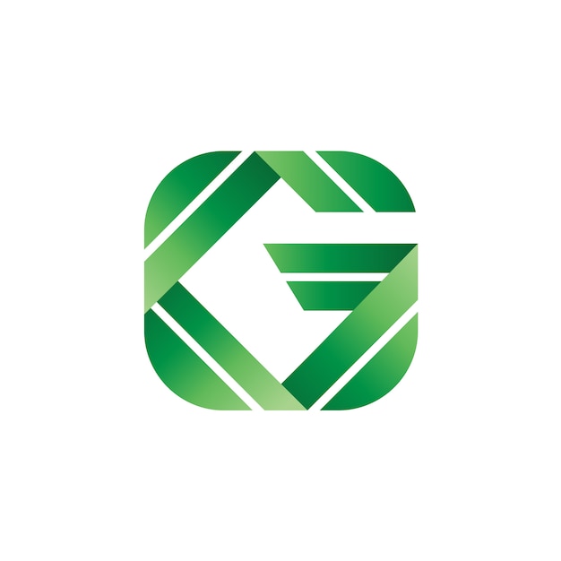 Letter g logo vector