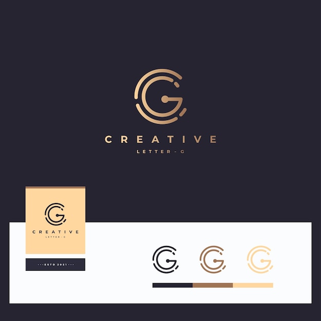 Letter g-logotype