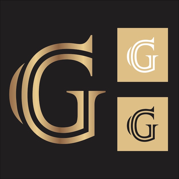 letter g luxury logo