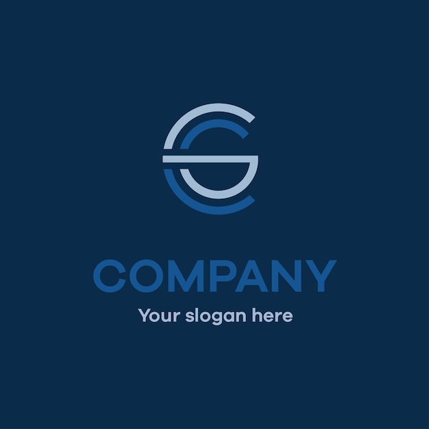 Letter G modern bedrijfslogo sjabloon voor uw bedrijf