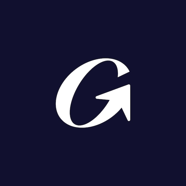 Letter G pijl Logo