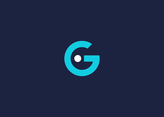 letter g with circle logo icon design vector design template inspiration