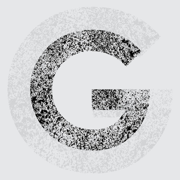 Vector letter g