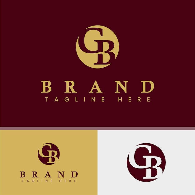 Letter GB Monogram Logo