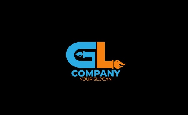 Letter gl logo