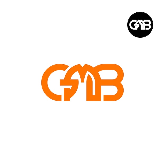 Letter GMB Monogram Logo Design