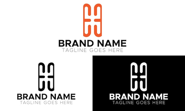 Letter h logo design. Branding identity corporate vector h icon and logo.