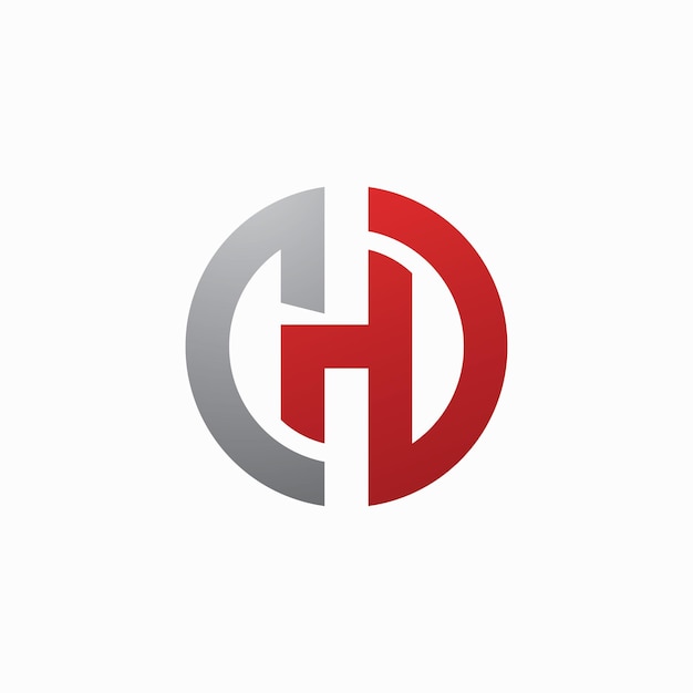 Letter H logo vector template element