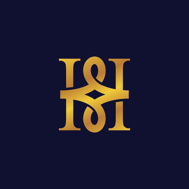 letter H luxe