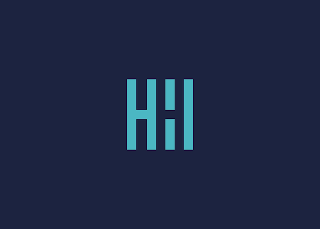 Vector letter h square logo icon design vector design template inspiration